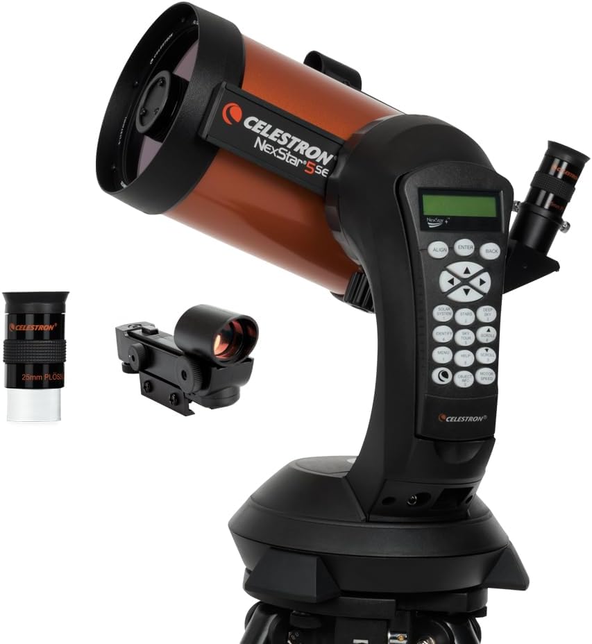 Celestron NexStar 5SE Review 2026 — The Best Telescope for Elon Musk Fans 51x4hpx 6vl. ac sl1000