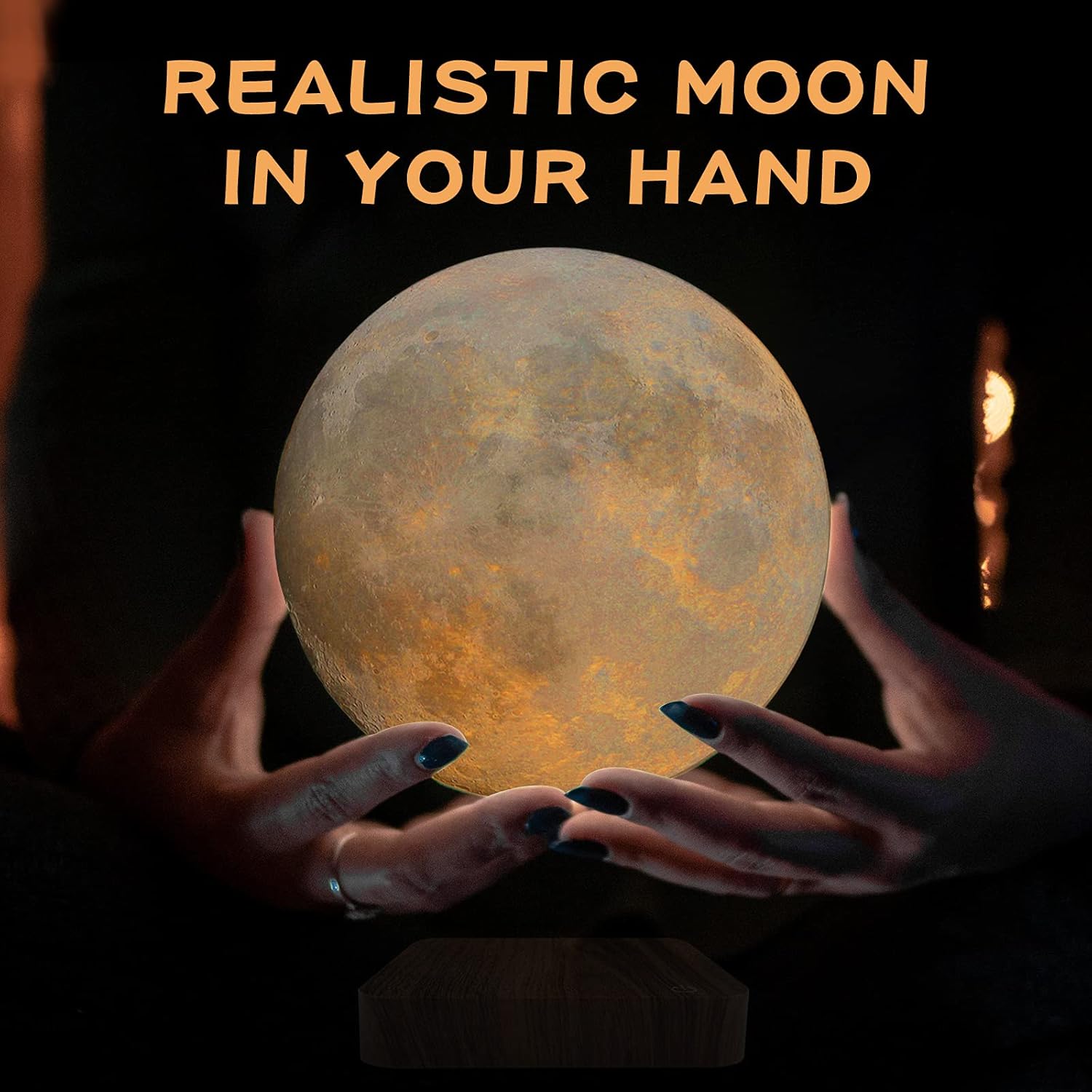 Moon Lamp – The Perfect Space Gift for Elon Musk & SpaceX Fans 710eksjeu+s. ac sl1500